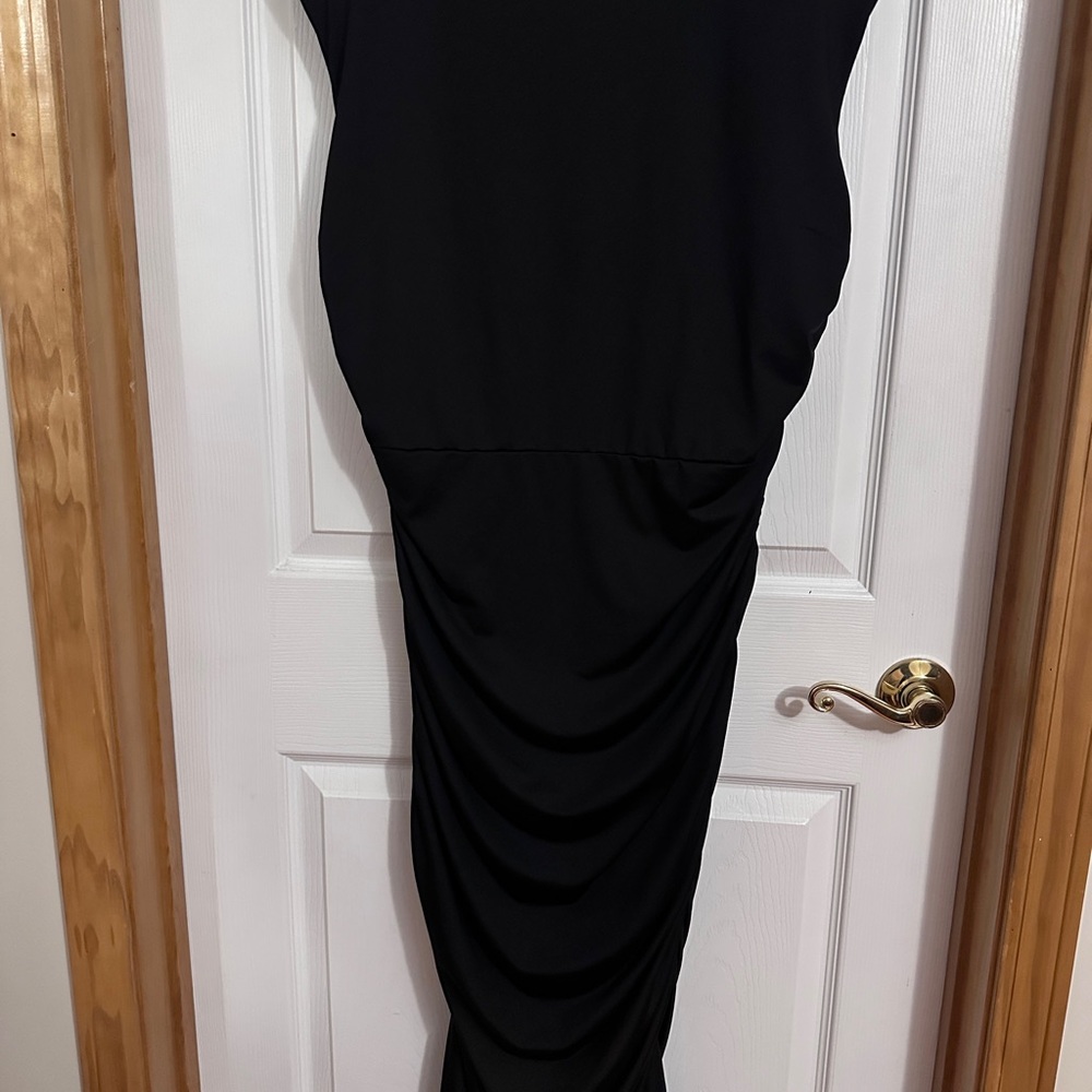 Sofia by Sofia Vergara Elegant Black Maxi Dress